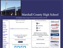 Tablet Screenshot of mchs.marshall.k12tn.net